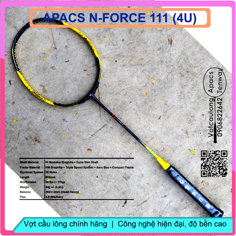 Vợt cầu lông Apacs Force 111