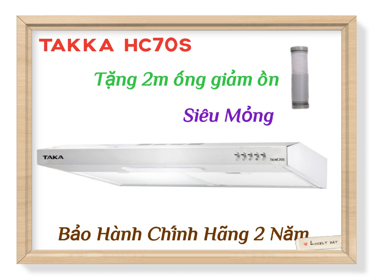 MÁY KHỬ MÙI TAKA HC70S