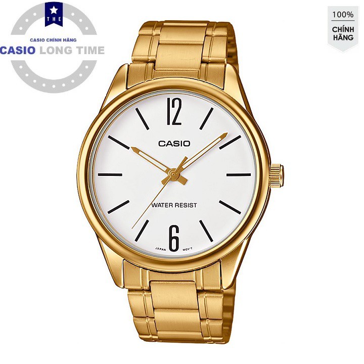Đồng Hồ Nam Dây Thép Không Gỉ Casio MTP-V005G-7BUDF