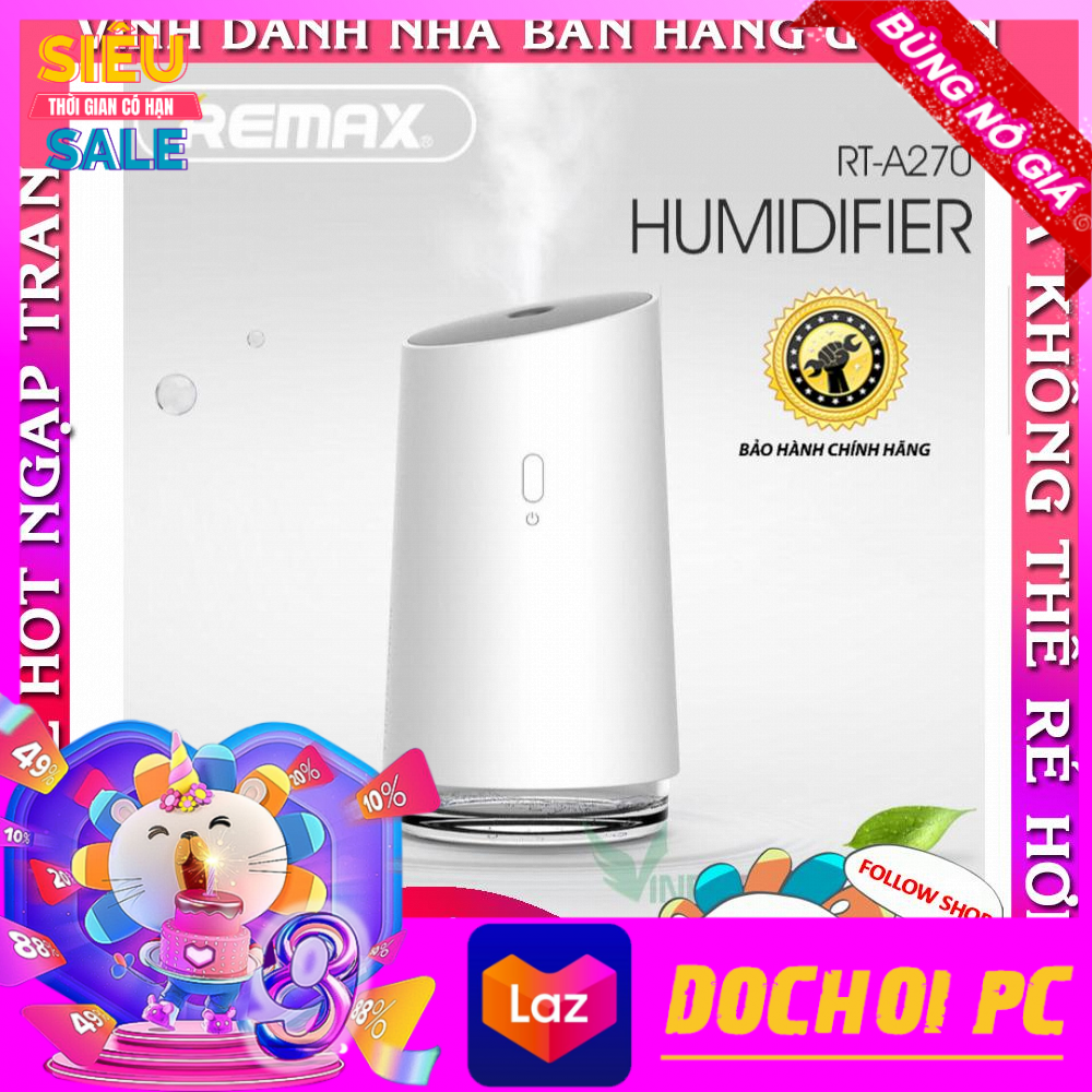 Máy phun sương tạo độ ẩm khuếch tán tinh dầu Remax RT-A207