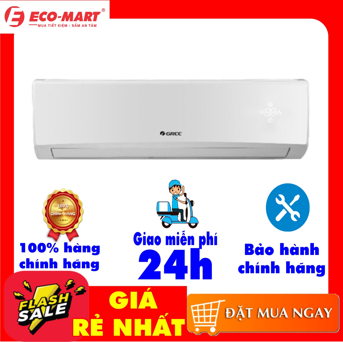 Máy Lạnh / Điều Hòa Gree GWC09PB-K3D0P4 1HP