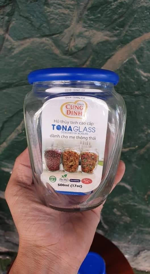 Hũ Thủy Tinh TonaGlass 500ml