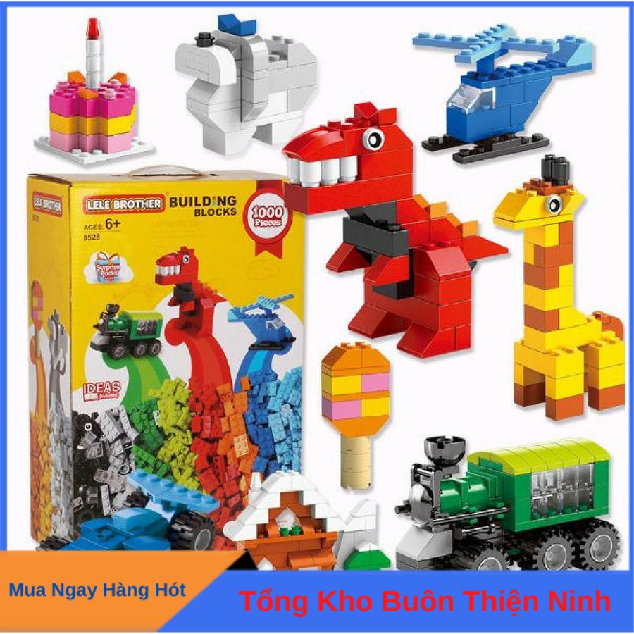 Bộ lắp ráp Thế giới vui nhộn 1000 mảnh Lele Brother (8528)
