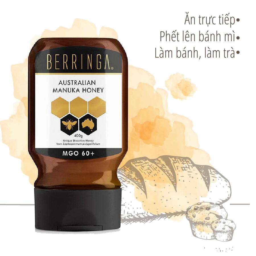 Mật ong Manuka Berringa MGO 60+ 400g