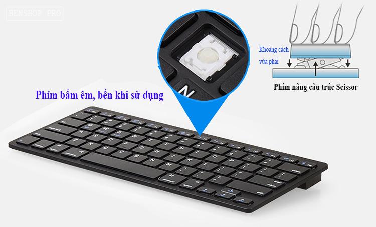 Bàn Phím Bluetooth BK001