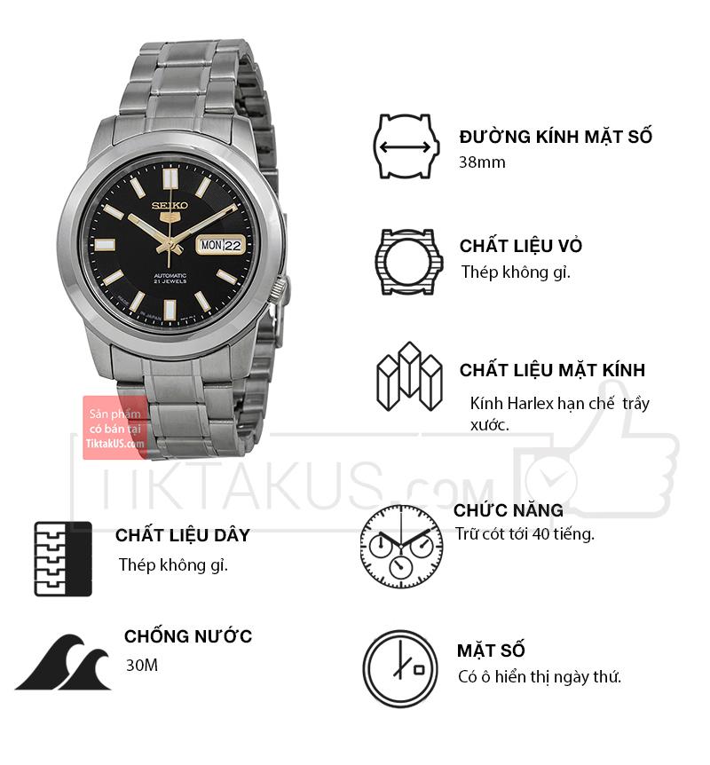 Đồng hồ nam Seiko SNKK17J1