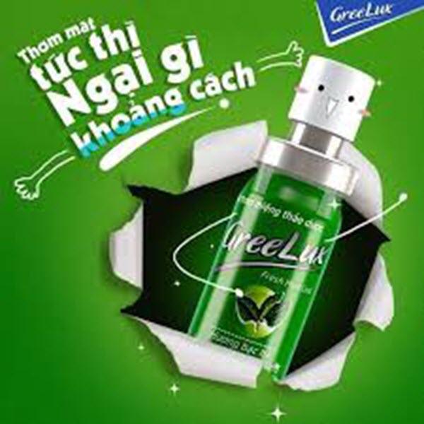 Xịt thơm miệng thảo dược Greelux Fresh Mint Cool 12ml