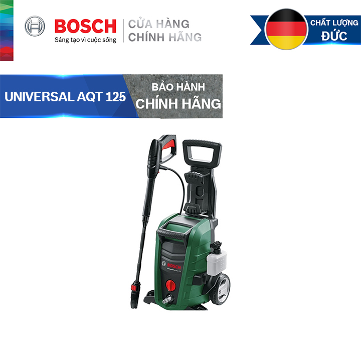 Máy phun xịt rửa áp lực cao Bosch AQT-125