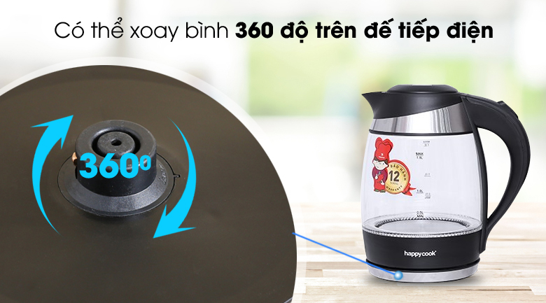 Bình Siêu Tốc HappyCook HEK-182G (1.8L)