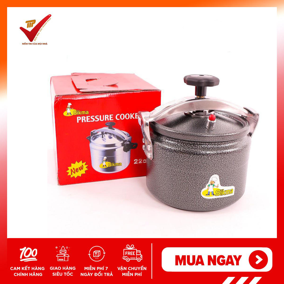 Nồi áp suất Sikma SK-18 3L
