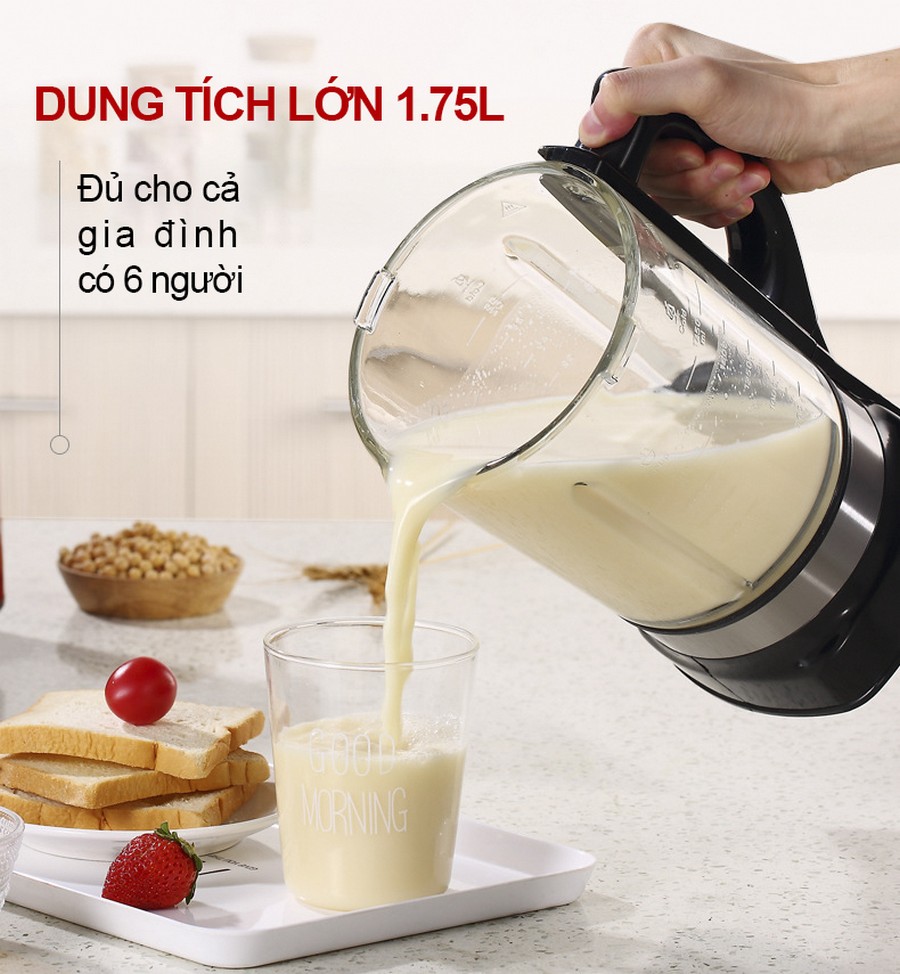 Máy làm sữa đậu nành Mishio MK160