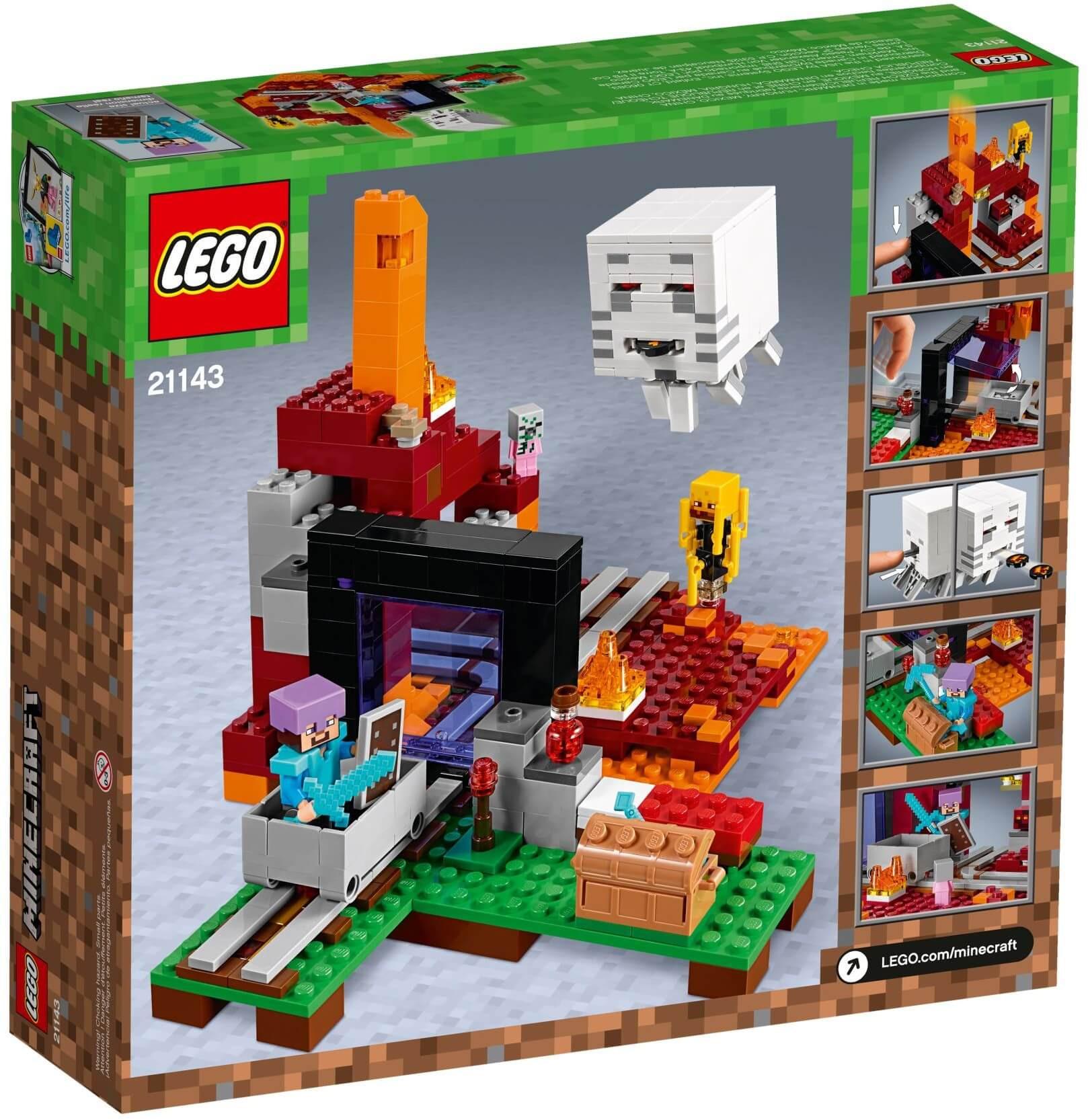Đồ chơi lắp ráp Lego Minecraft 21143 - Cánh Cổng Địa Ngục