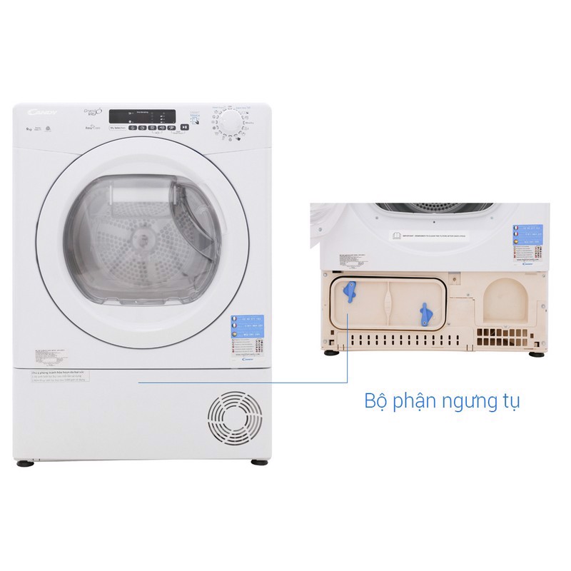 Máy Sấy Candy C10TE-S 10Kg