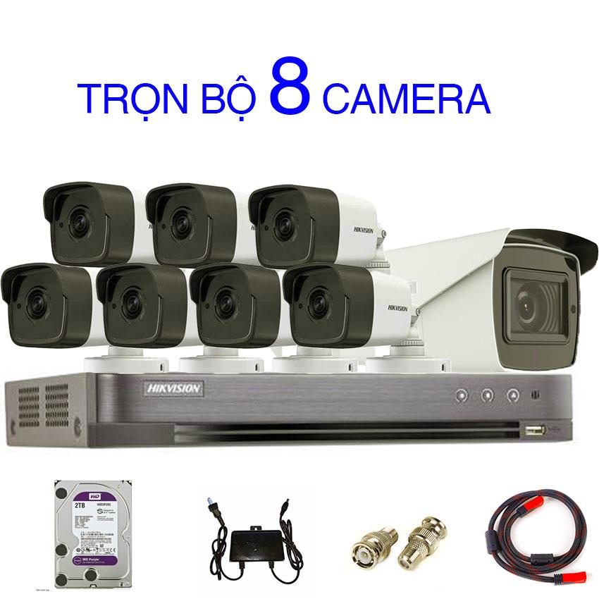 Bộ Camera hikvision HD TVi -DS-2CE16F1T-IT3 và 1 Đầu ghi HK