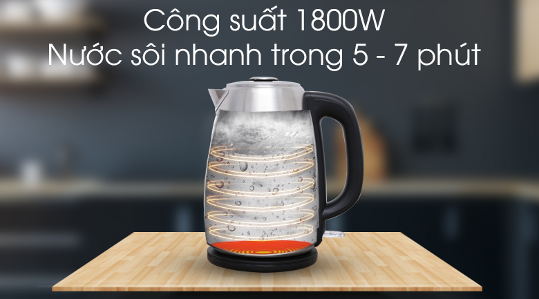 Ấm siêu tốc Midea MK-18GD 1.5L