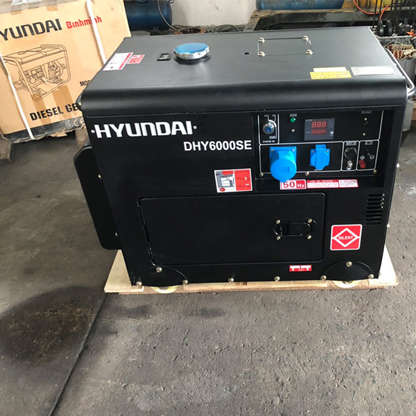 Máy phát điện Hyundai DHY6000SE