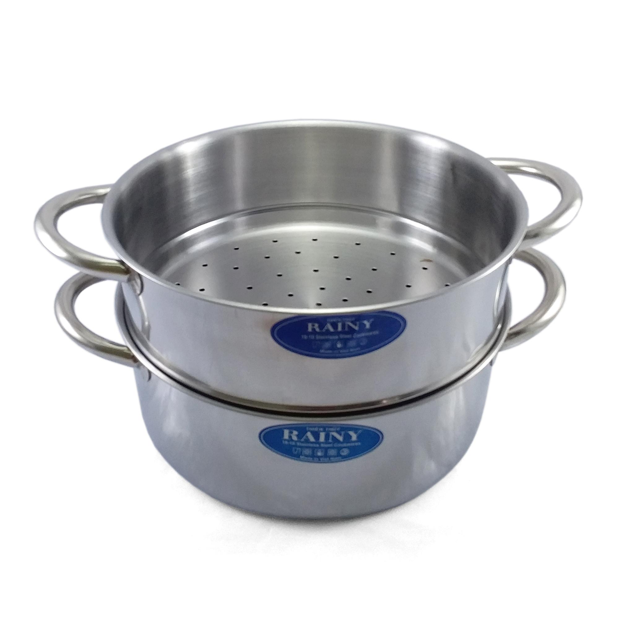 BỘ NỒI XỬNG INOX RAINY 24CM