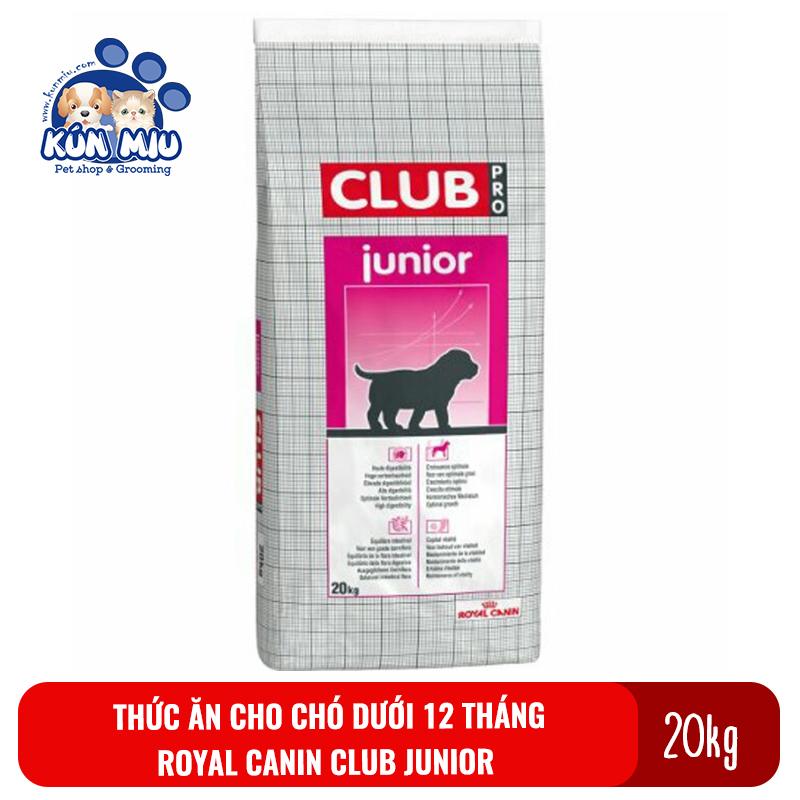 Thức ăn chó Canin Junior A3 20kg