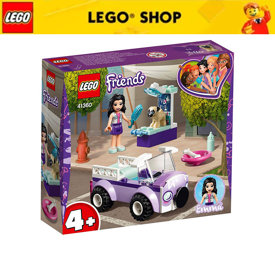 Đồ chơi lắp ráp lego - Phòng khám thú y lưu động của Emma 41360