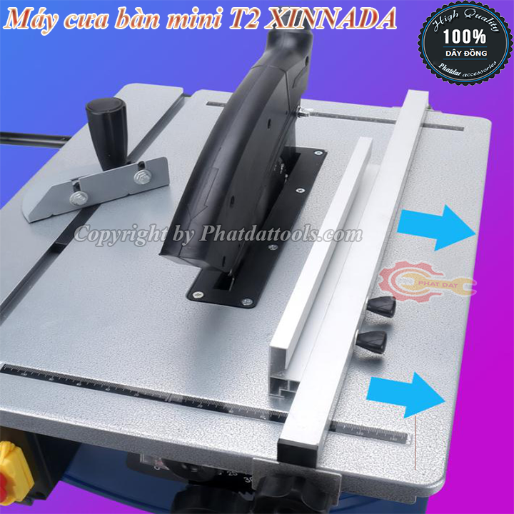 MÁY CƯA GỖ BÀN MINI XINNADA T2