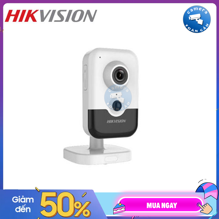 Camera IP Cube Hikvision DS-2CD2423G0-IW - 2MP
