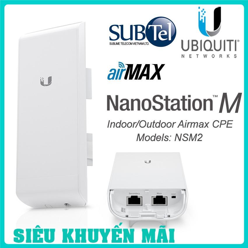 Bộ phát wifi chuyên dụng Ubiquiti AirMax Nanostation M2