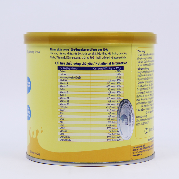 Bột sữa non Colomi 350g