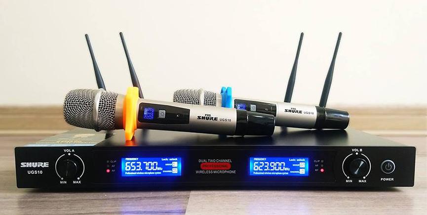Micro karaoke không dây Shure UGS10
