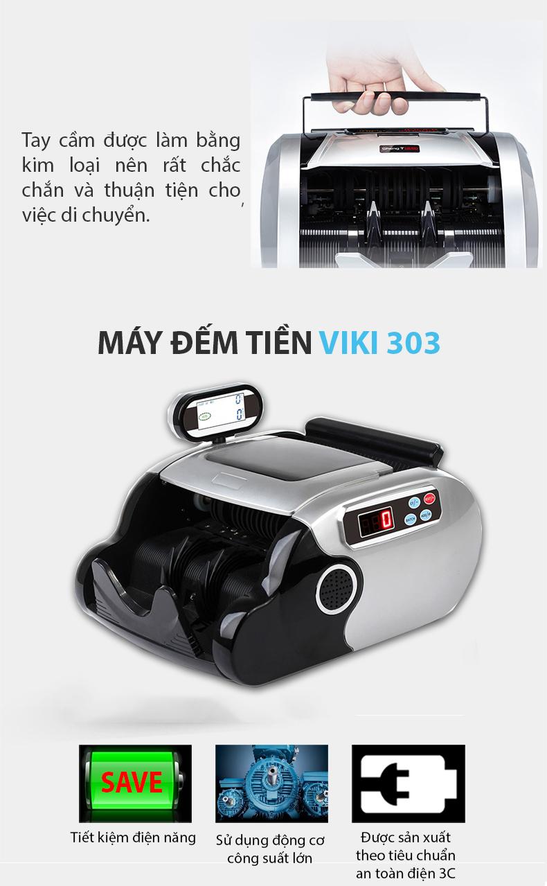 Máy đếm tiền Viki 303