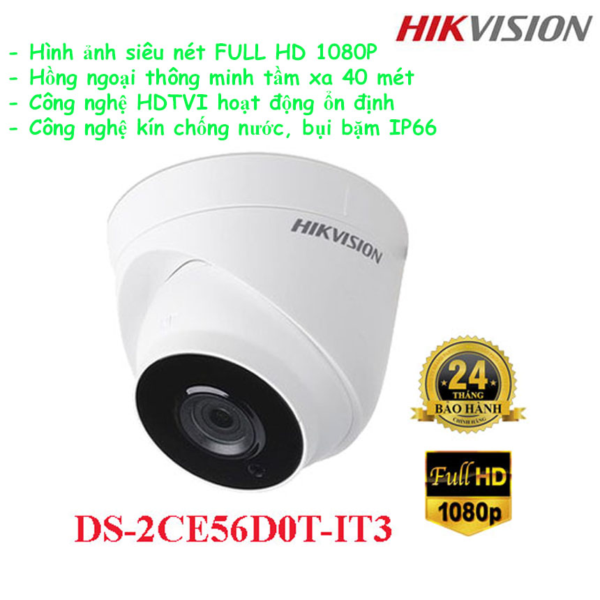 Camera quan sát Hikvision DS-2CE56D1T-IT3