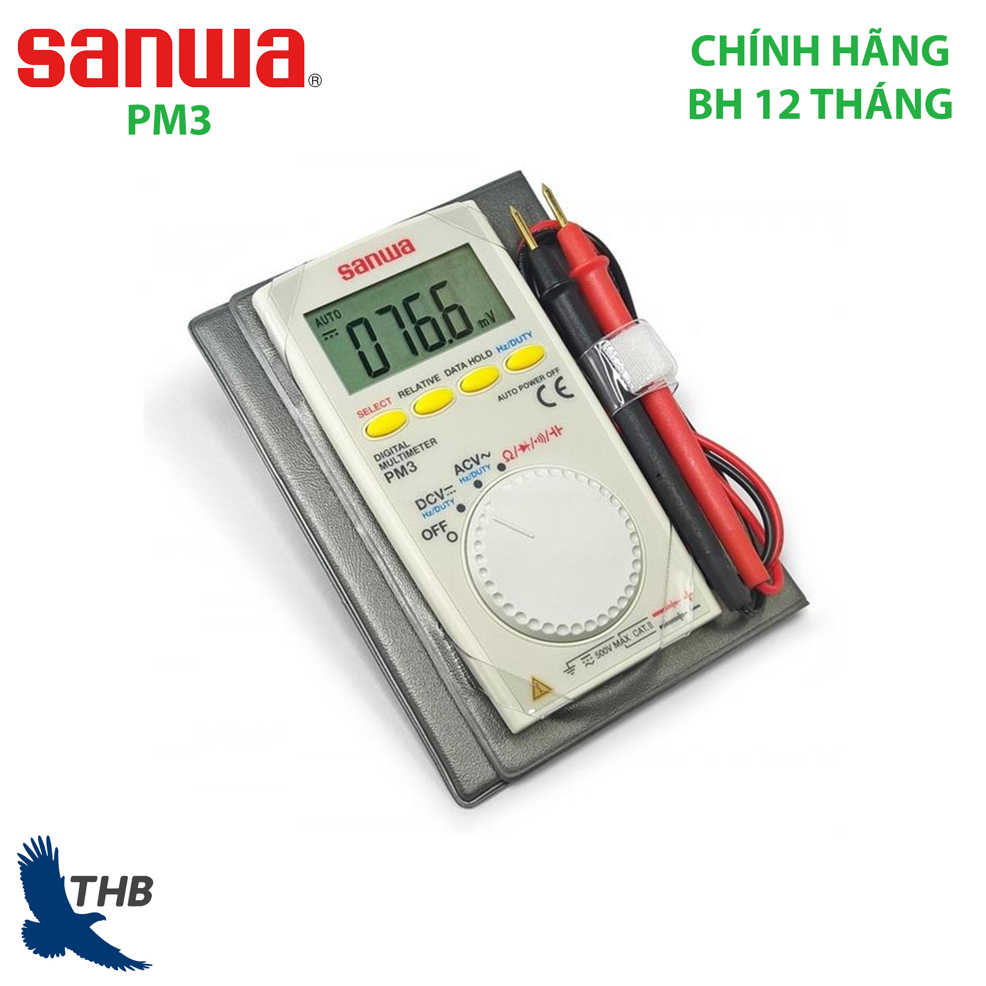 Đồng hồ vạn năng Sanwa PM3