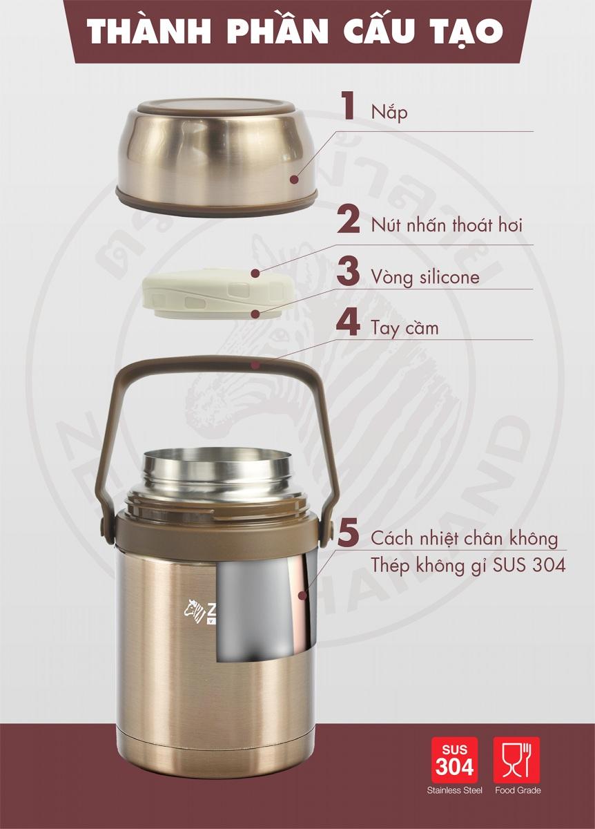 Camen inox Zebra 152435 1l