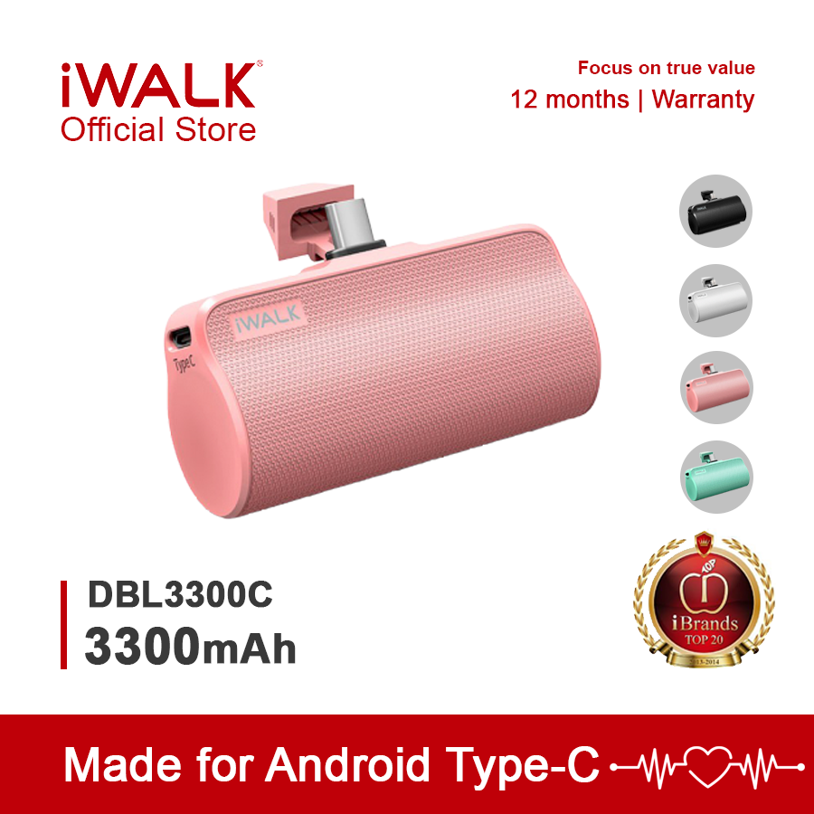 Pin sạc dự phòng iWalk DBL3300C - 3300mAh