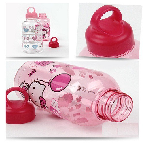 BÌNH NƯỚC NHỰA LOCK&LOCK HELLO KITTY LKT624B 530ML