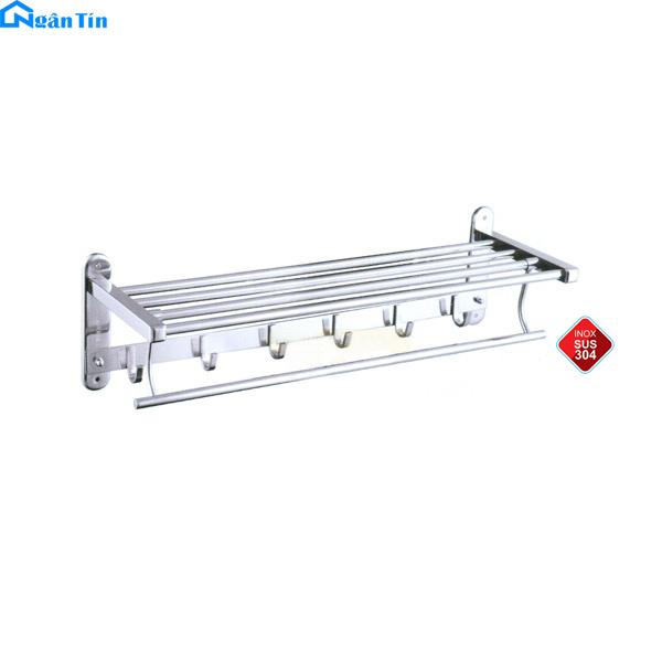 MÁNG KHĂN TẦNG ĐÔI INOX HOMEBOSS MKT04