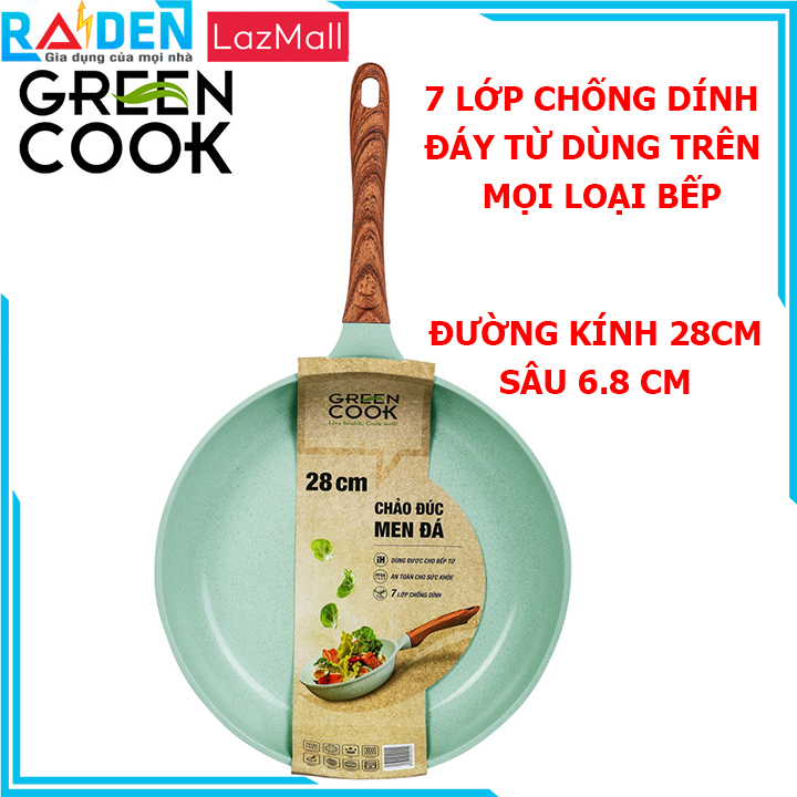Chảo chống dính đáy từ Nagakawa NAG3001