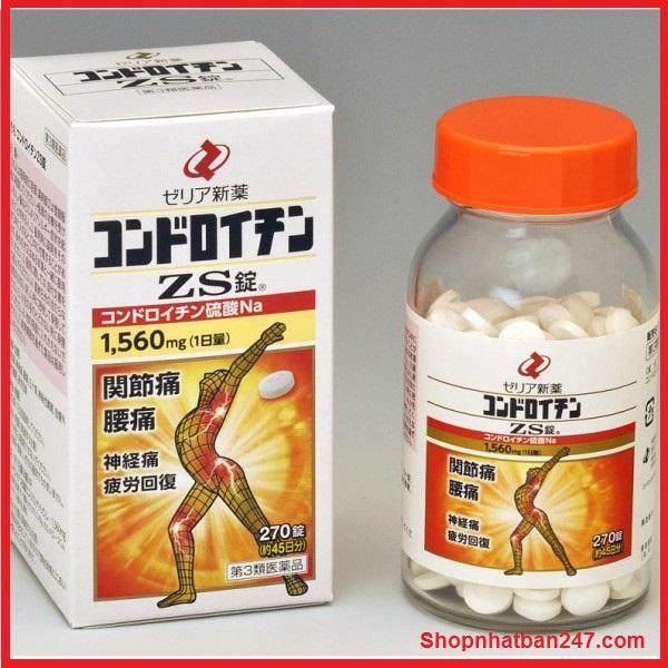 Viên bổ khớp vây cá mập Glucosamin ZS Chondroitin 108 viên