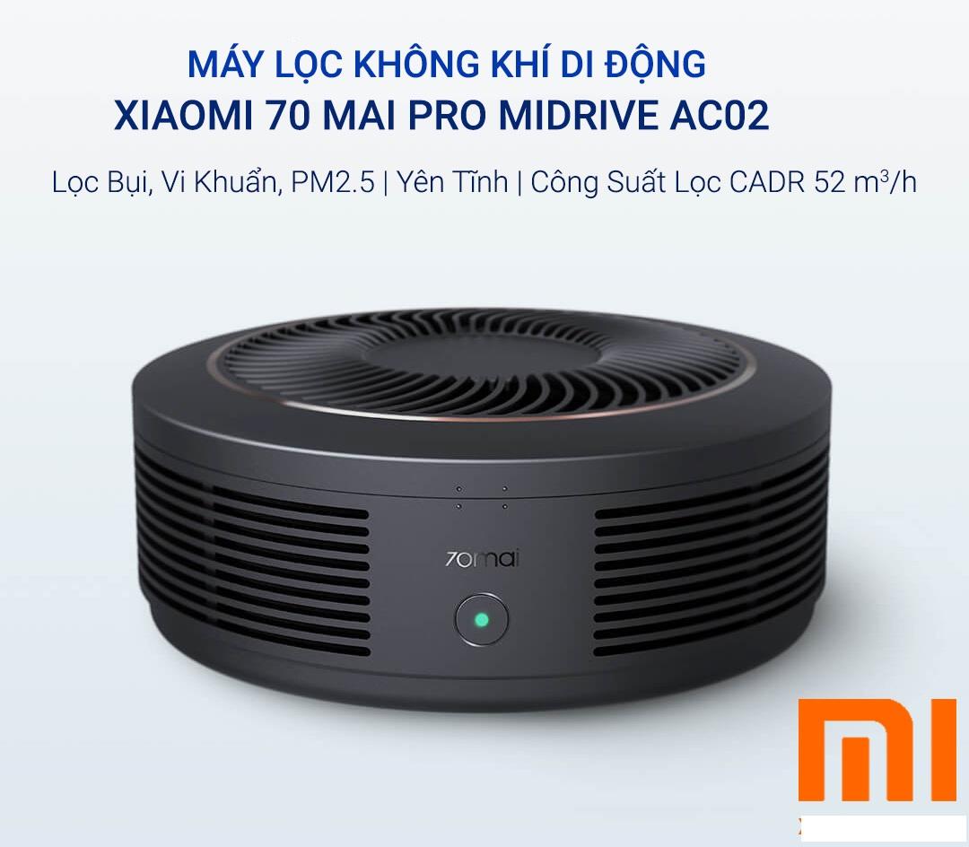 Máy lọc không khí cho ô tô 70MAI Pro Midrive AC02
