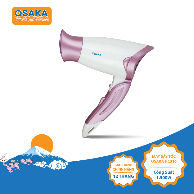 Máy sấy tóc Osaka HC316 1500W