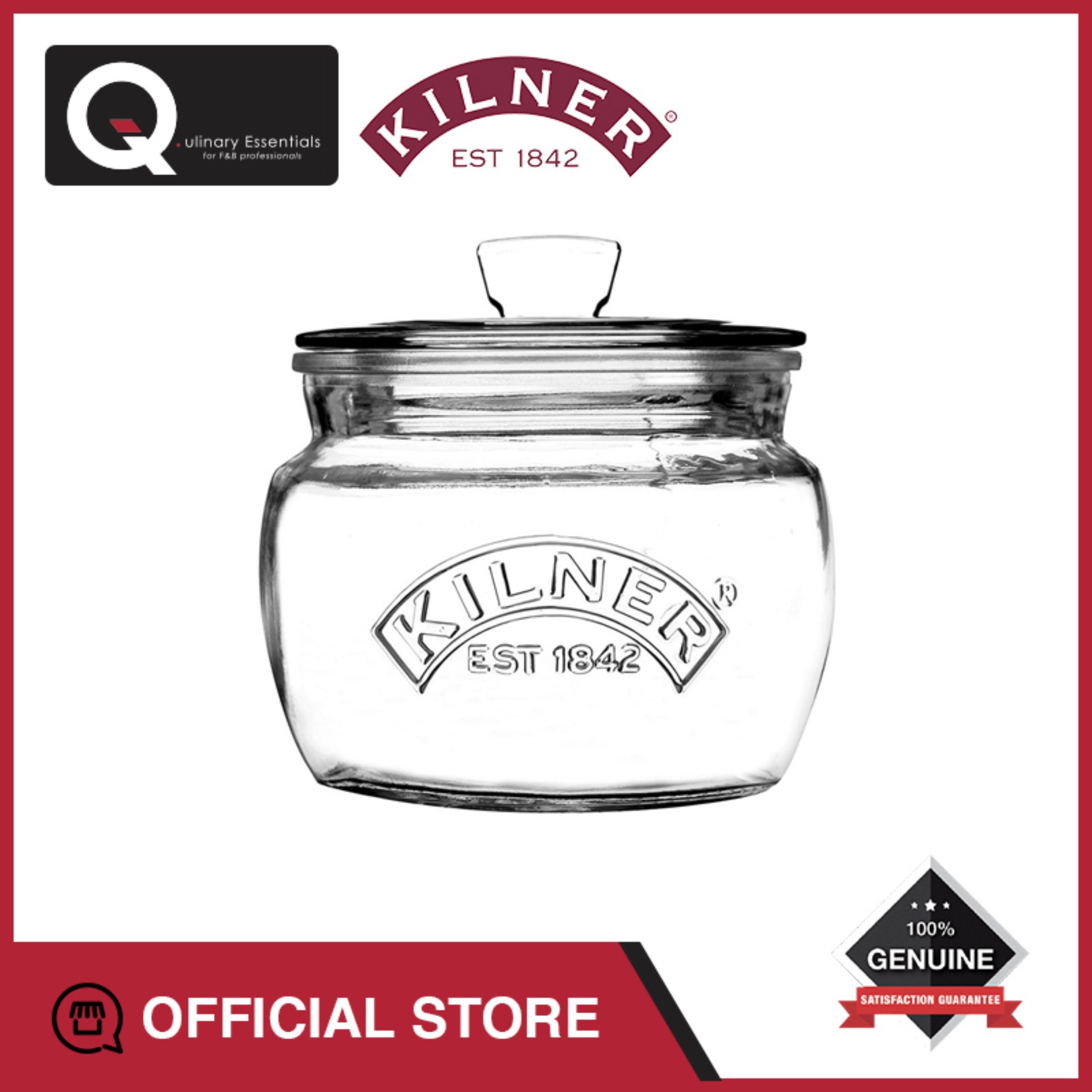 HŨ THỦY TINH BẢO QUẢN THỰC PHẨM KILNER 500ML