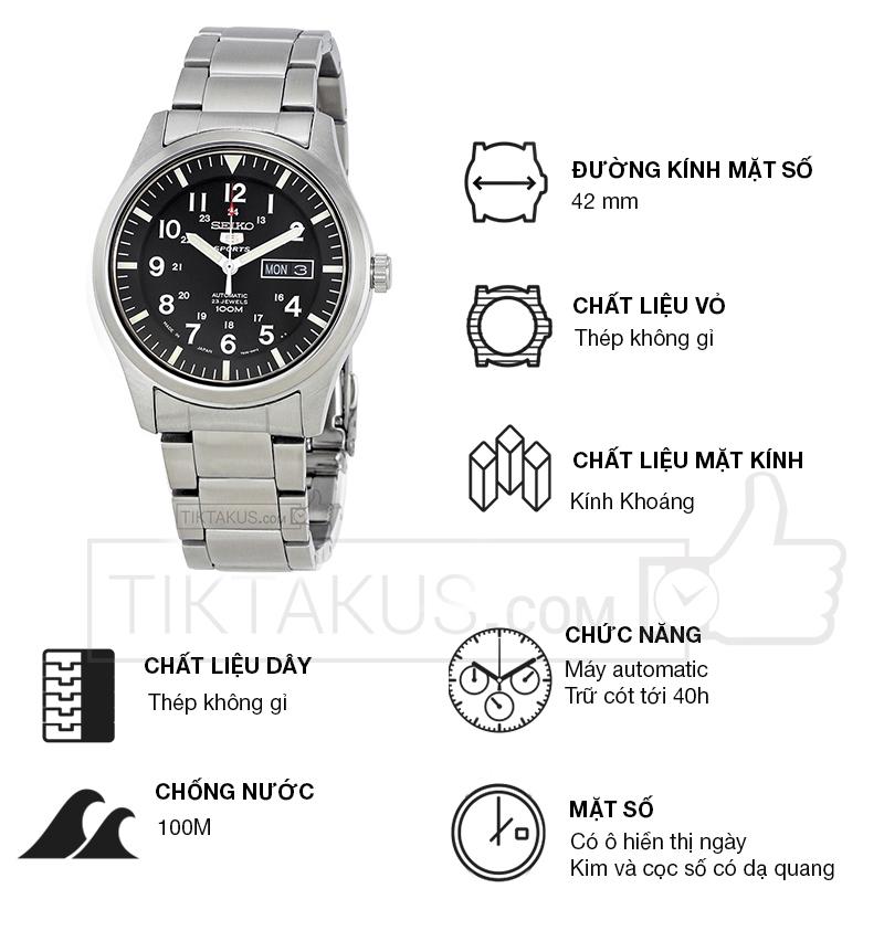 Đồng hồ nam Seiko SNZG13J1