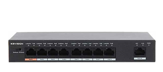 Switch PoE KBVISION KX-SW08P1