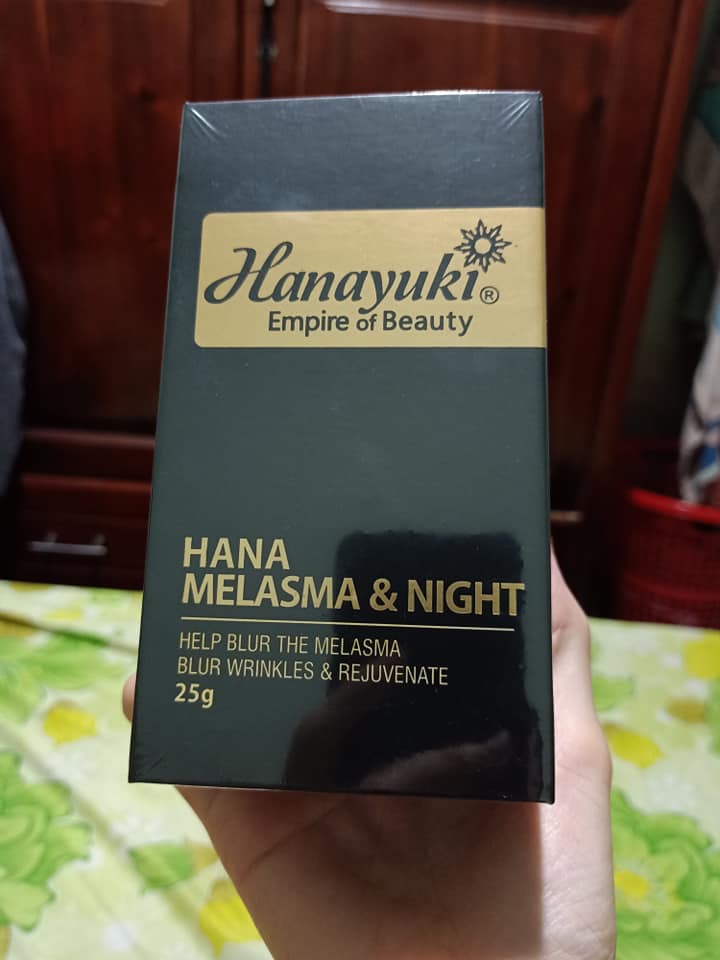Kem trị nám đêm Hana Melasma & Night
