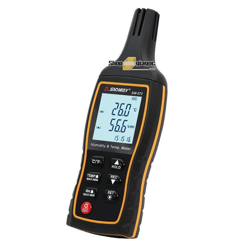MÁY ĐO NHIỆT ĐỘ VÀ ĐỘ ẨM SNDWAY SW 572