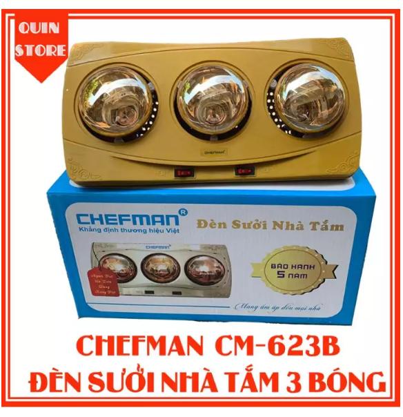 ĐÈN SƯỞI CHEFMAN CM-623B 3 BÓNG