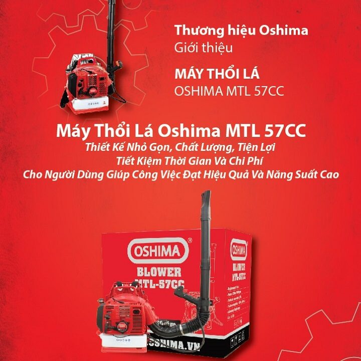 MÁY THỔI LÁ OSHIMA MTL-57CC