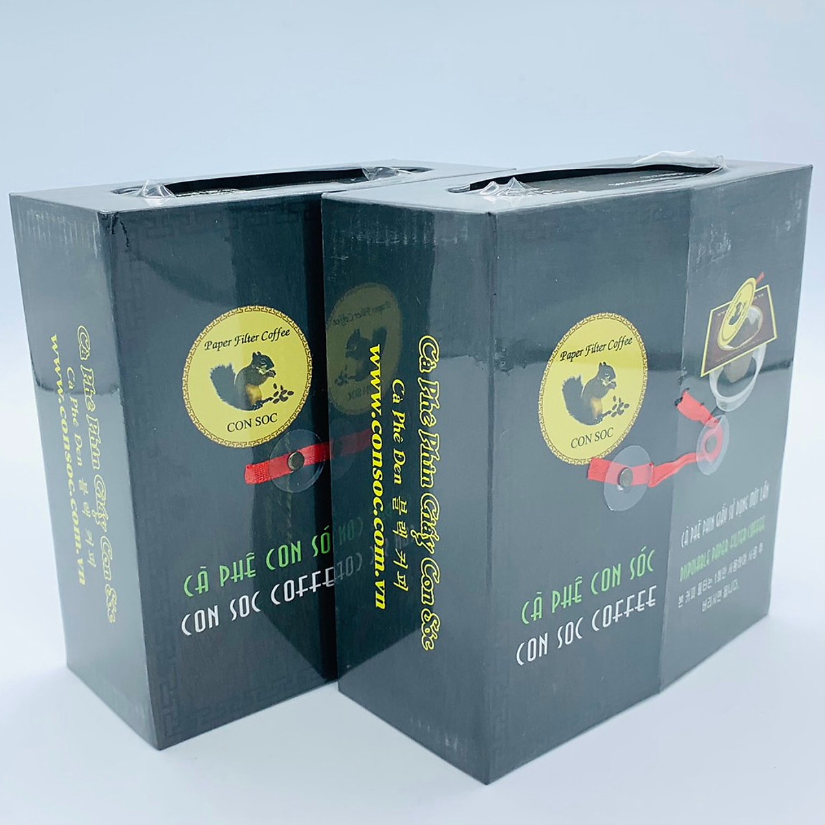 Cà phê Con Sóc Đen combo 2 hộp