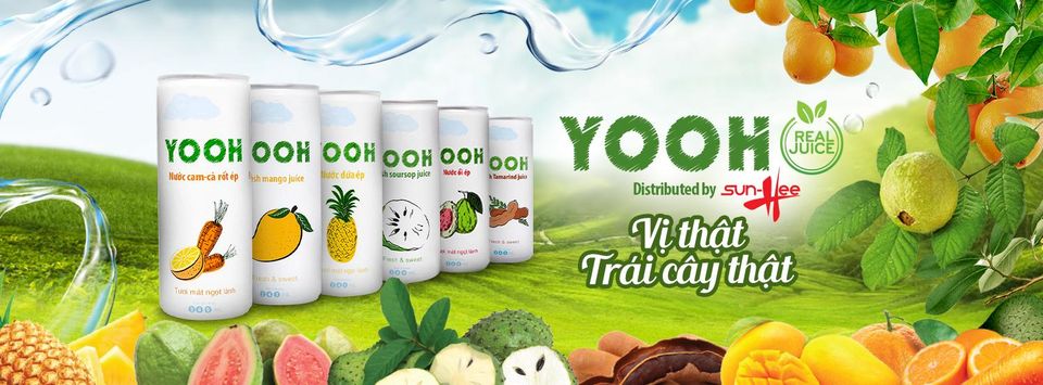 Nước ép Yooh cam cà rốt 240ml
