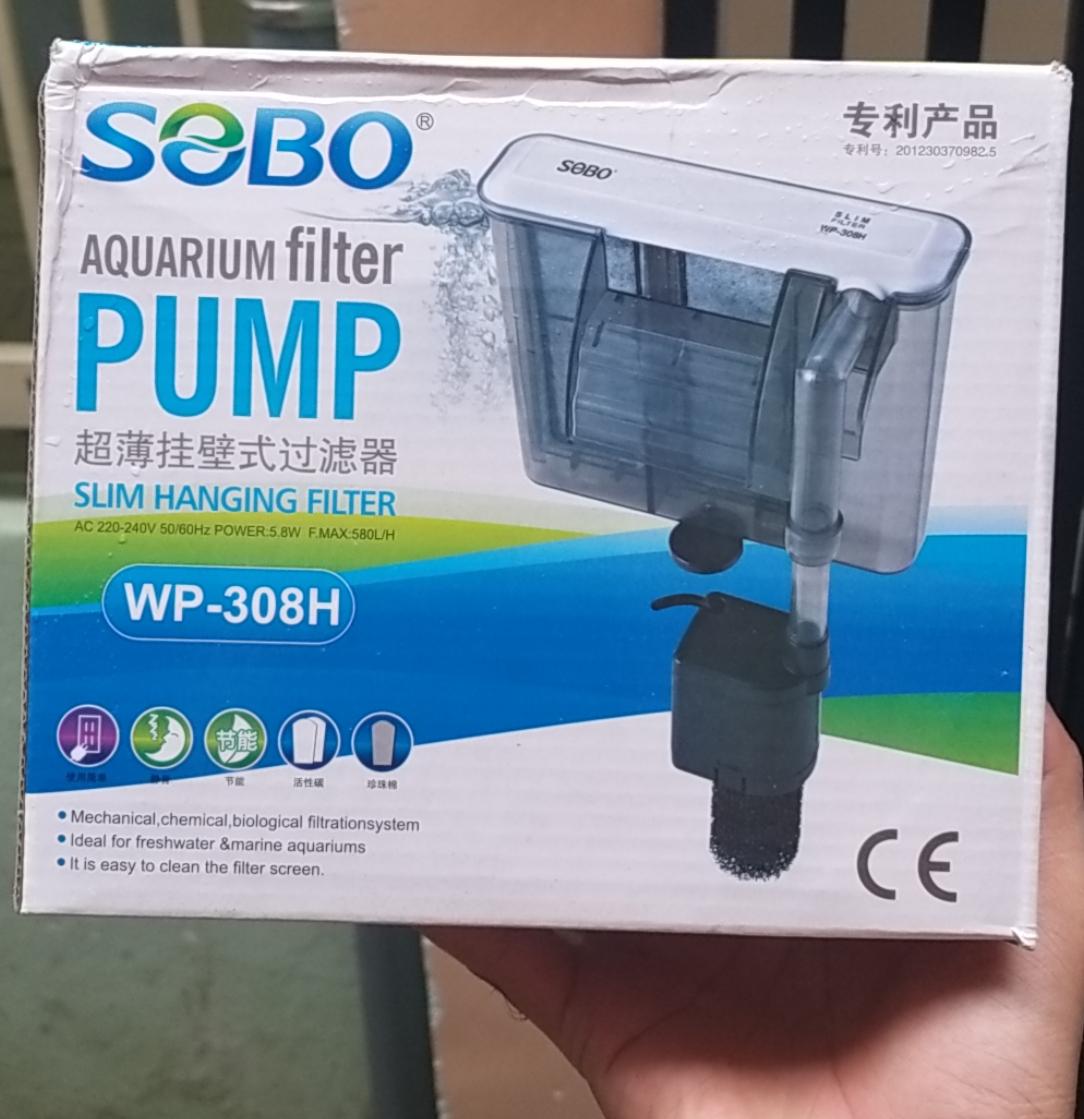 MÁY LỌC THÁC NƯỚC HỒ CÁ SOBO WP-308H