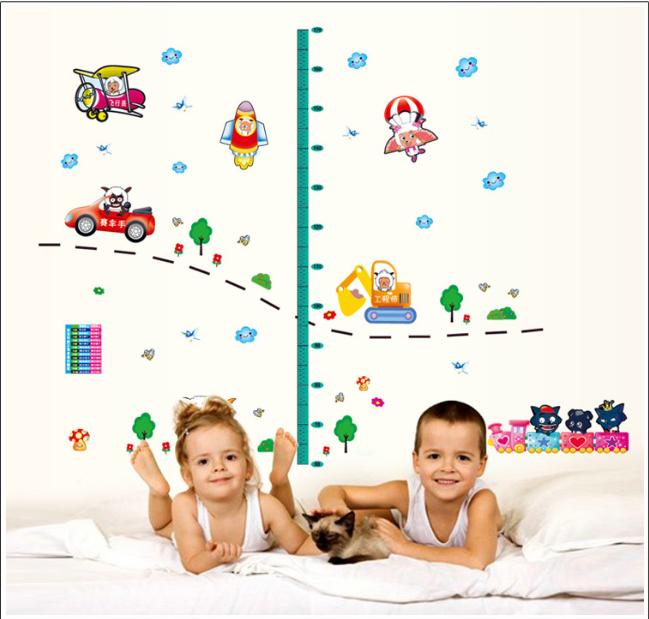 Decal thước đo mèo